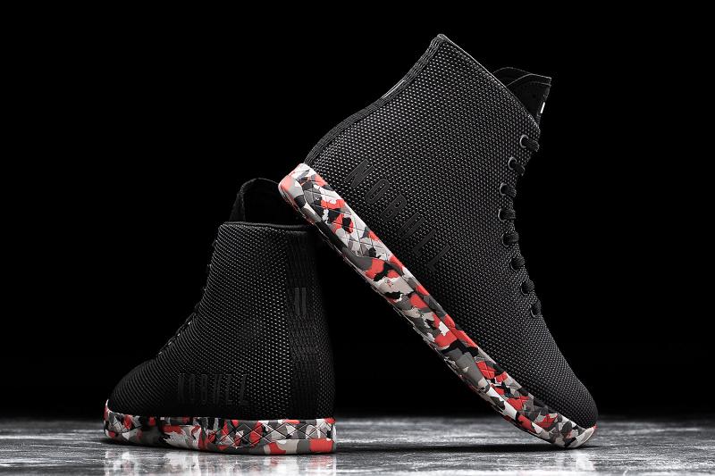 Nobull High-Top Wild Storm Men's Trainers Black | USA M1220Q